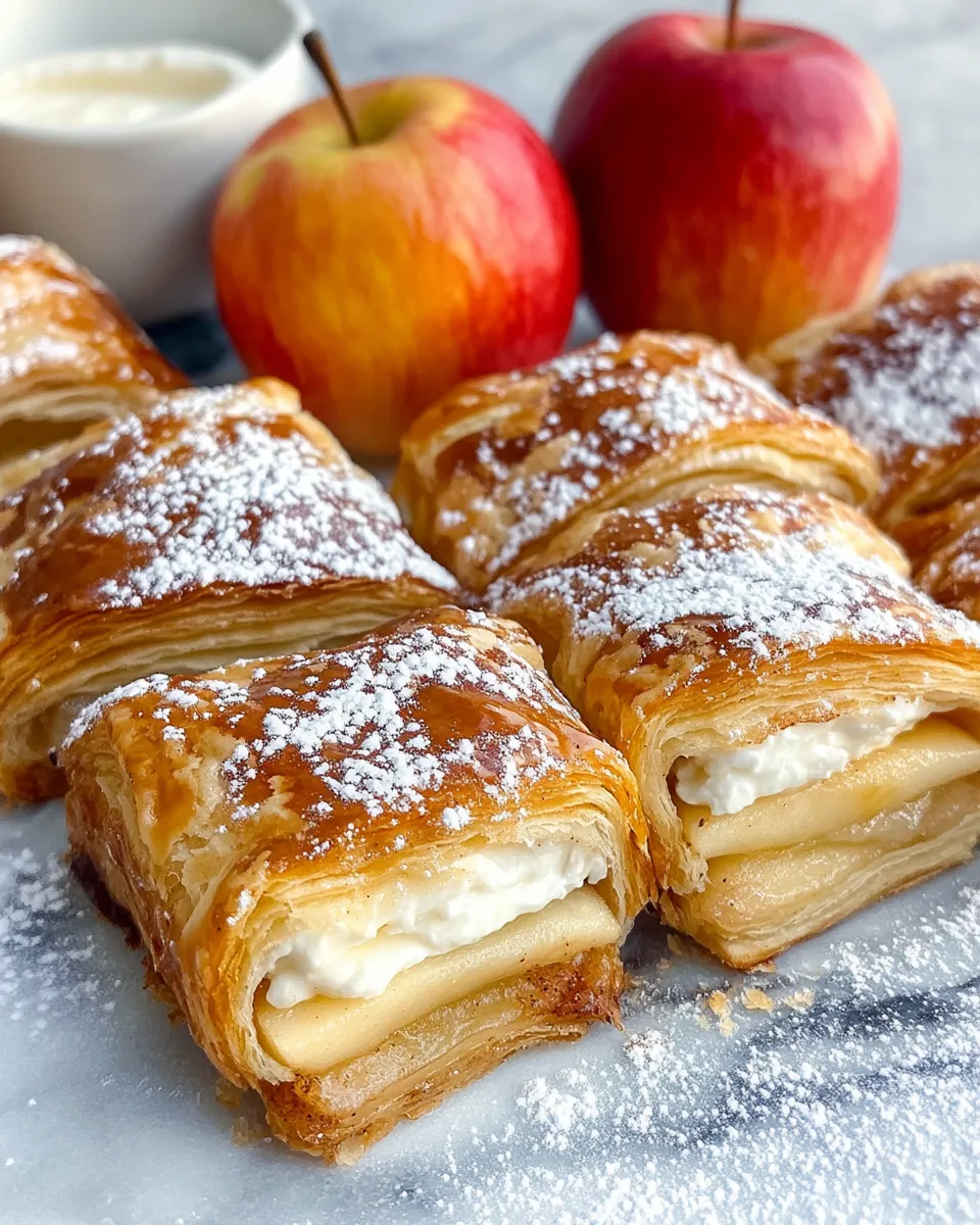 Easy Apple Cinnamon Cream Cheese Danish recipe photo
