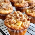Homemade Apple Walnut Streusel Muffins recipe photo