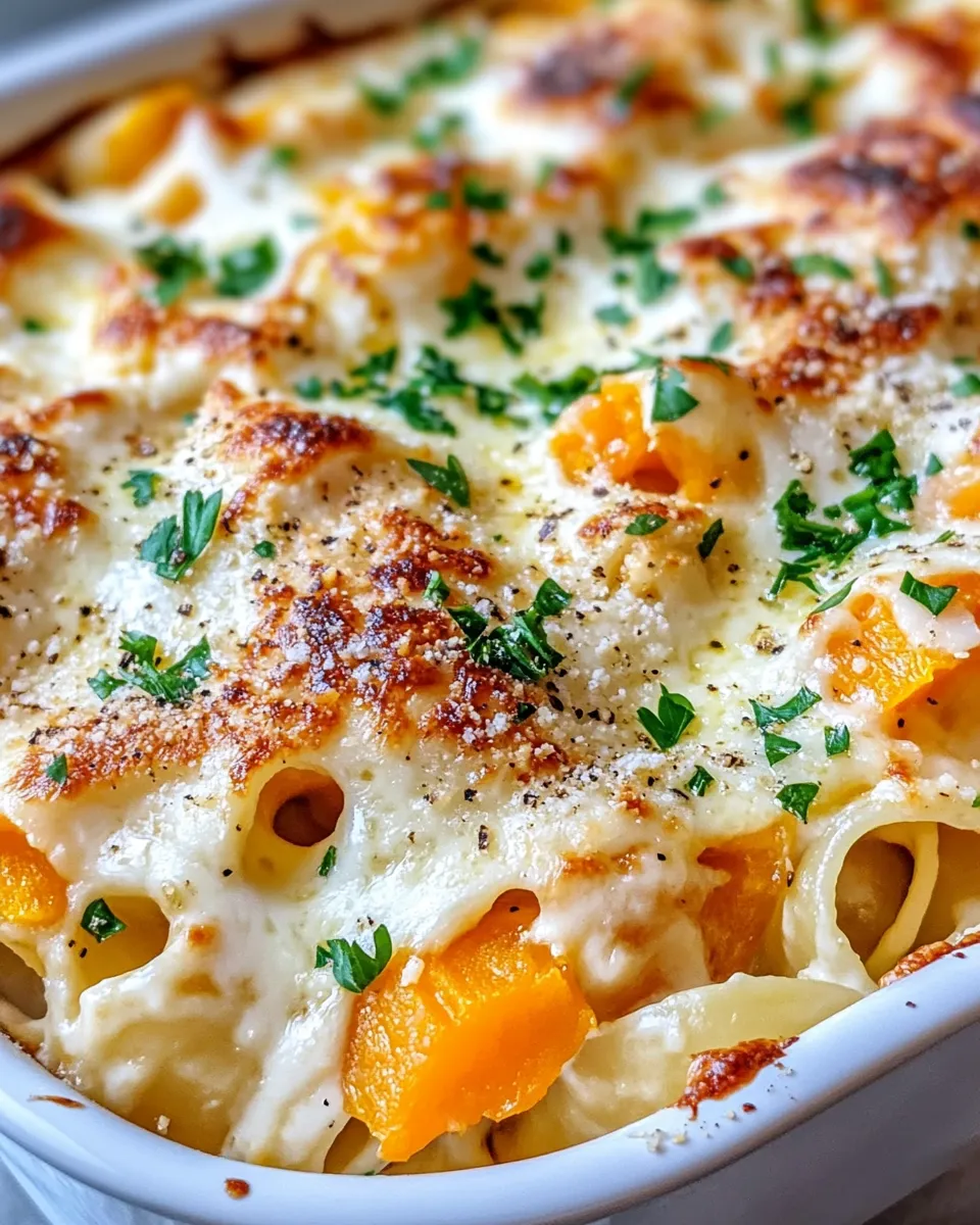 Classic Butternut Squash Alfredo Bake picture