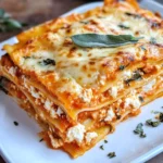 Homemade Butternut Squash & Sage Lasagna recipe photo