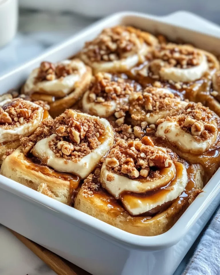 Homemade Caramel Apple Cinnamon Roll Cake photo