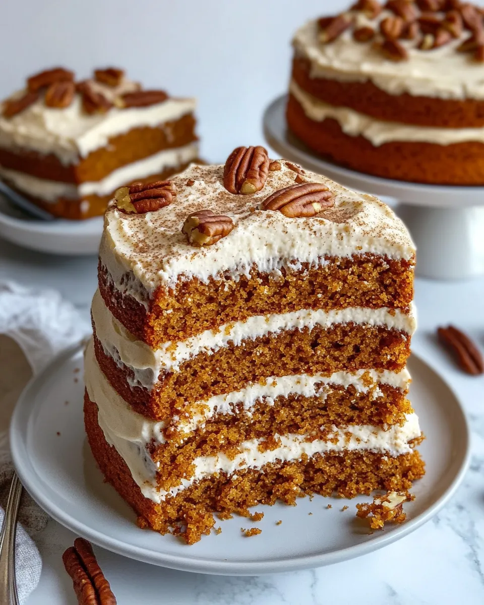 Classic Chai-Spiced Pumpkin Layer Cake image