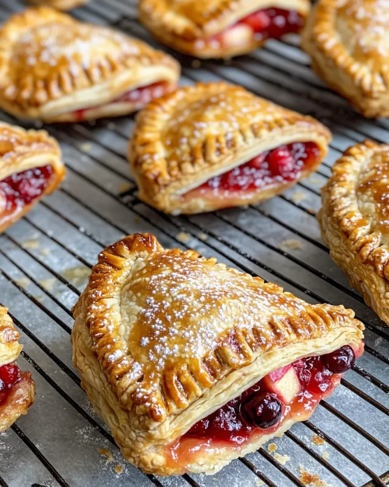 Homemade Cranberry Apple Hand Pies photo