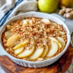 Homemade Ginger Pear Cobbler recipe photo