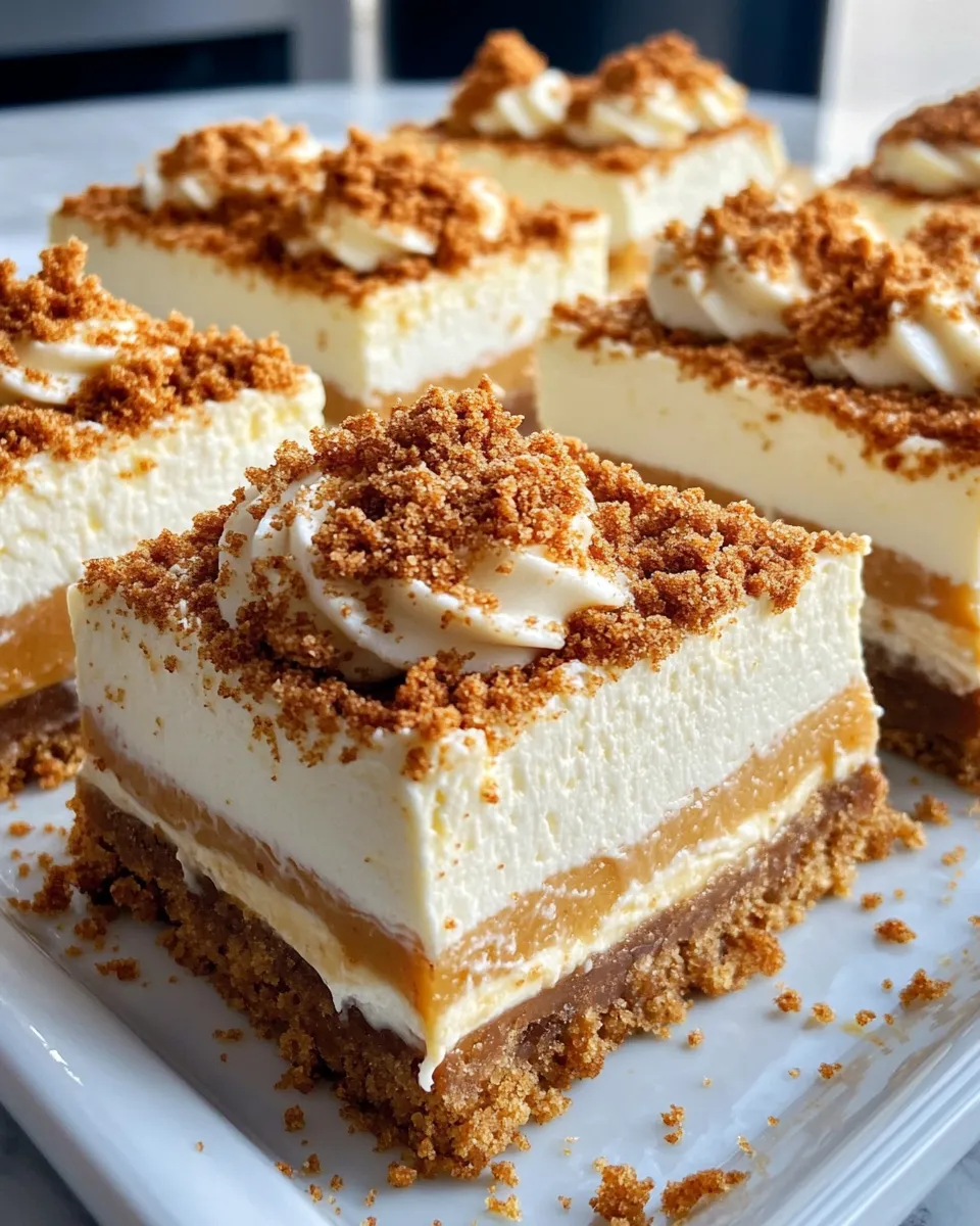 Classic Gingerbread Cheesecake Bars image