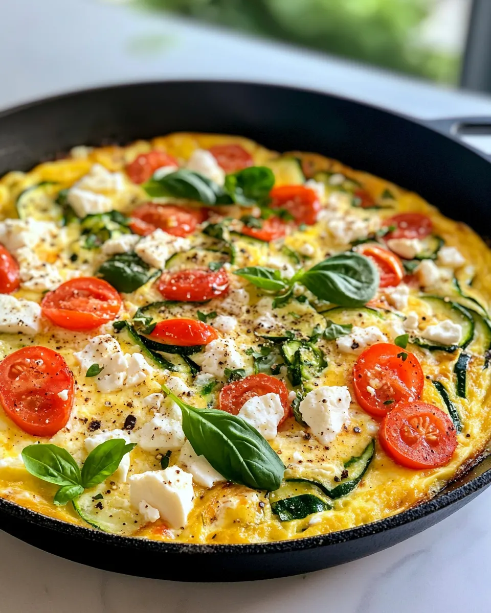 Easy Harvest Vegetable Frittata dish photo
