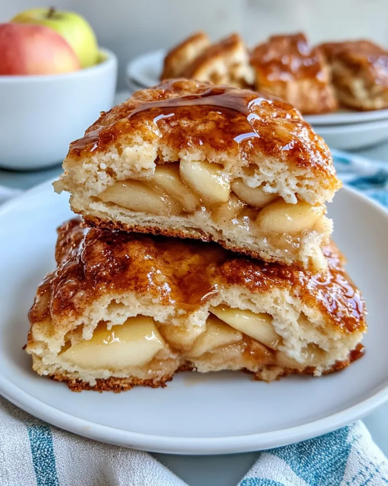 Homemade Maple-Glazed Apple Scones photo