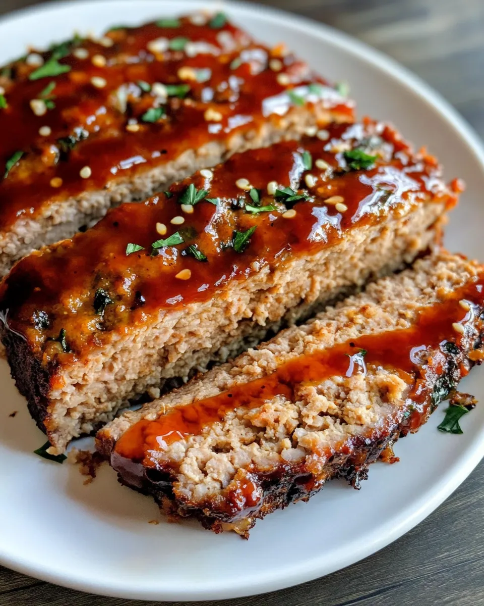 Delicious Maple Chipotle Turkey Meatloaf image