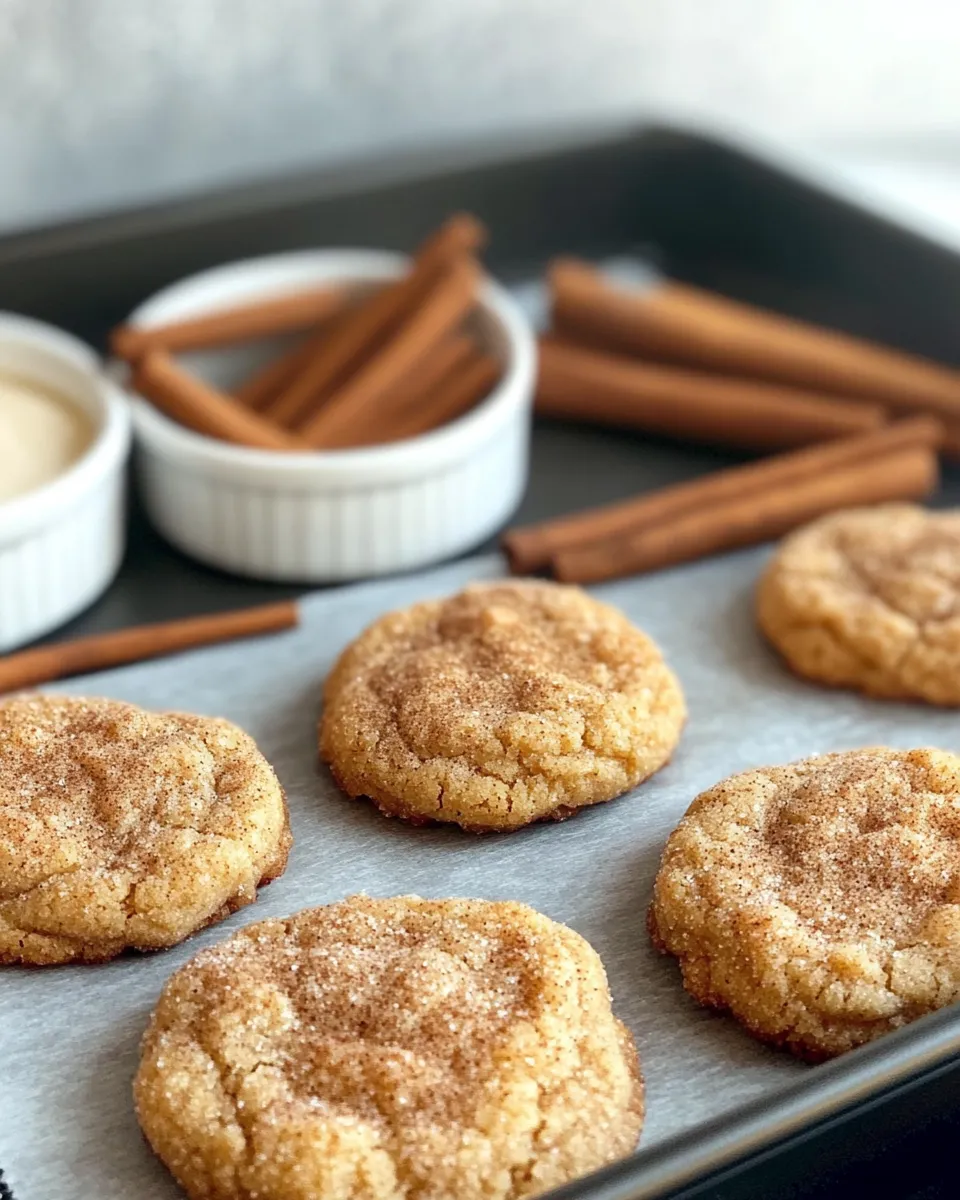 Delicious Maple Cinnamon Sugar Cookies plate image