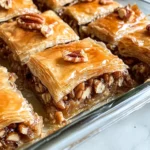 Homemade Maple Pecan Baklava recipe photo