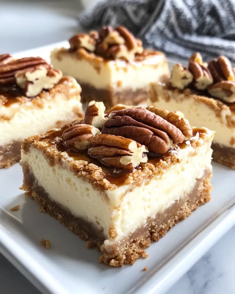 Homemade Maple Pecan Cheesecake Bars recipe photo