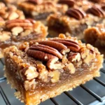 Homemade Maple Pecan Pie Bars photo
