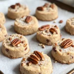 Delicious Maple Pecan Shortbread Cookies recipe photo