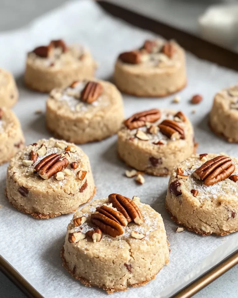 Delicious Maple Pecan Shortbread Cookies recipe photo