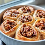 Homemade Maple Pecan Sticky Buns recipe photo