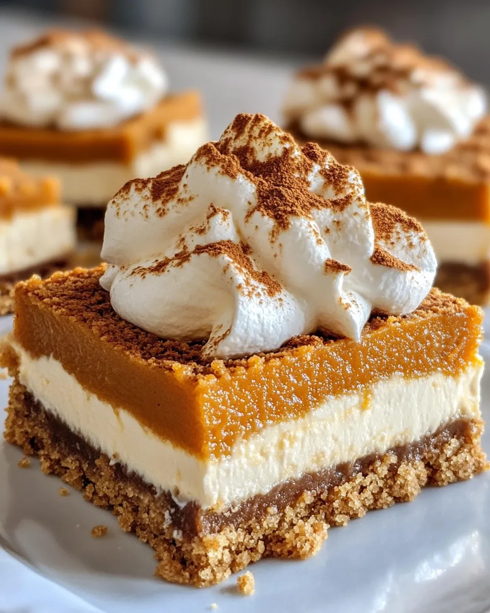 Classic Maple Pumpkin Cheesecake Bars image