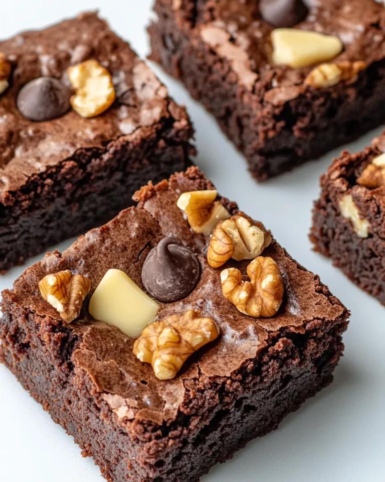 Delicious Maple Walnut Fudge Brownies photo