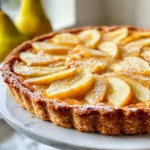 Homemade Pear-Almond Frangipane Tart photo