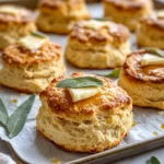 Delicious Pumpkin-Sage Biscuits with Honey Butter recipe photo