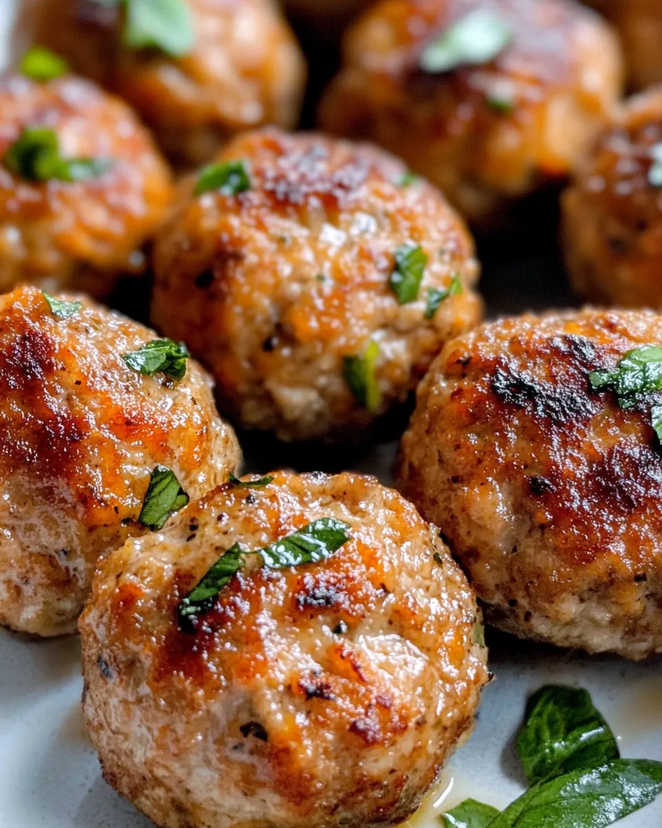 Classic Pumpkin-Sage Turkey Meatballs image