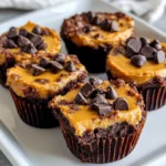 Homemade Pumpkin Cheesecake Brownie Bites recipe photo