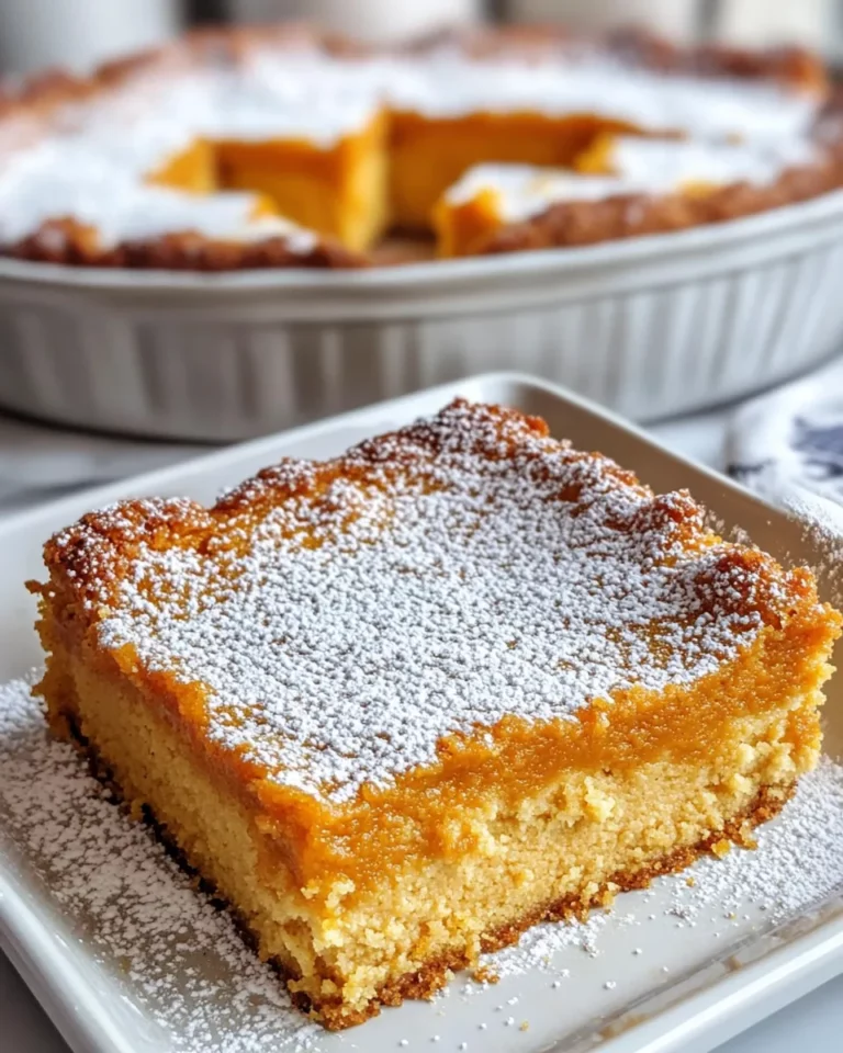 Homemade Pumpkin Gooey Butter Cake photo