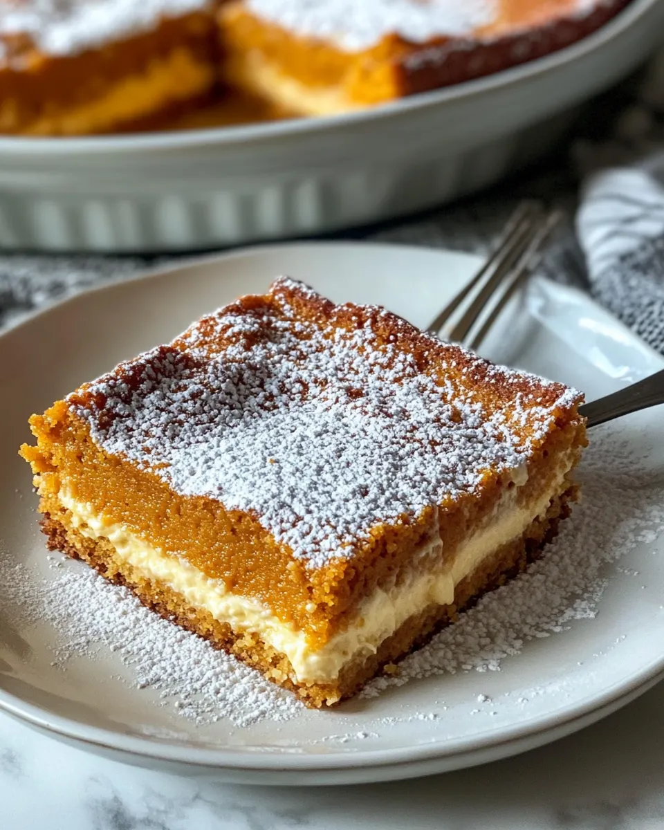 Delicious Pumpkin Gooey Butter Cake dish photo