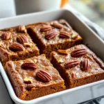 Homemade Pumpkin Pecan Sheet Cake photo