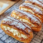 Homemade Pumpkin Spice Ã‰clairs photo