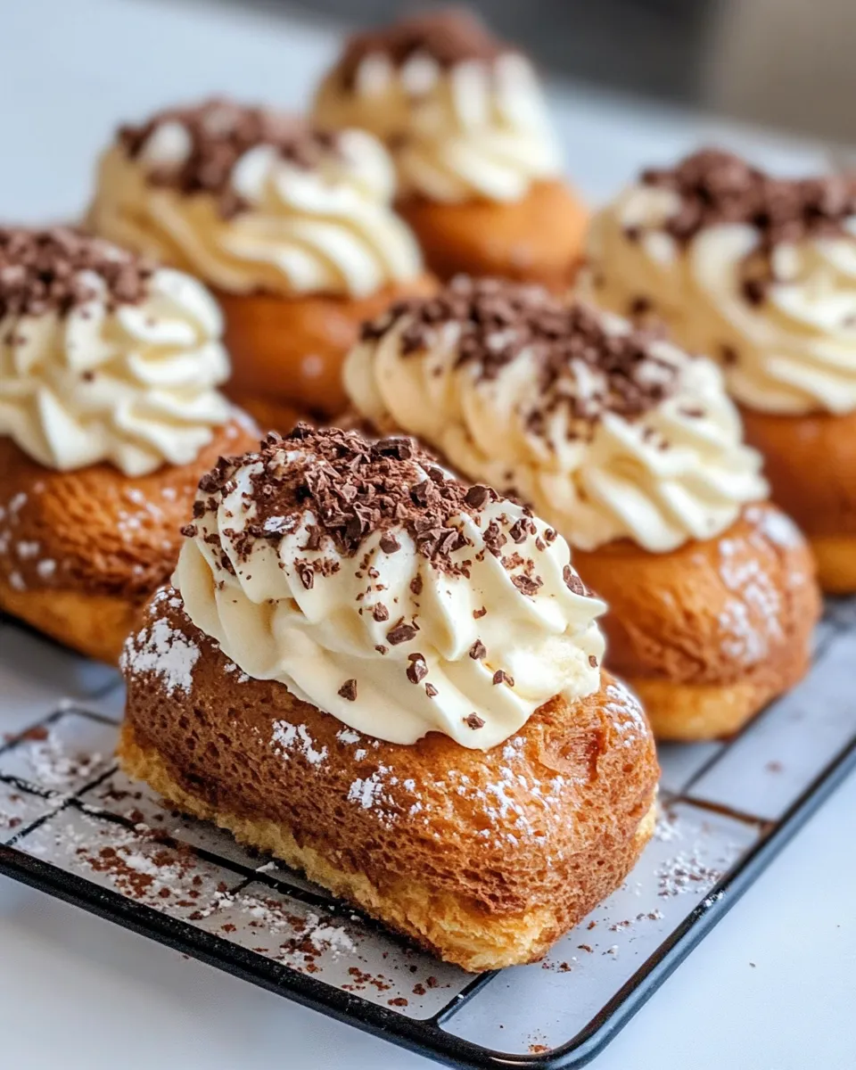 Classic Pumpkin Spice Ã‰clairs image