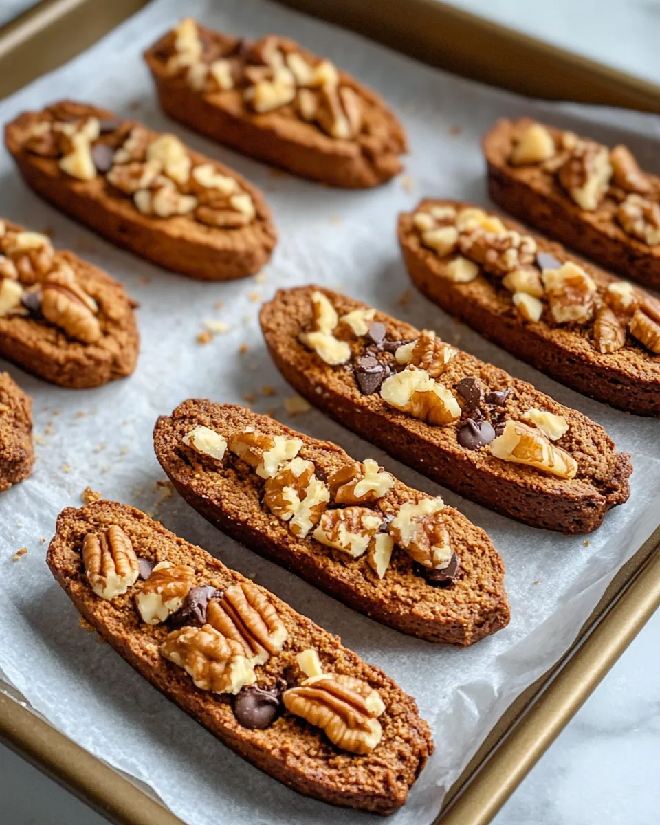 Homemade Pumpkin Spice Biscotti recipe photo