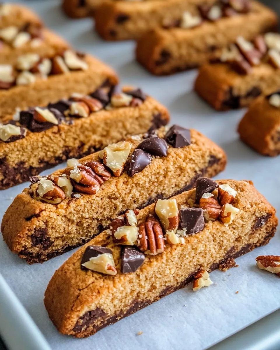 Easy Pumpkin Spice Biscotti food shot