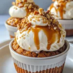 Homemade Pumpkin Spice Cupcake Sundaes recipe photo