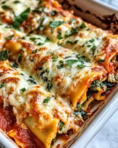 Homemade Pumpkin Spinach Ricotta Lasagna Rolls recipe photo