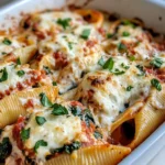 Delicious Pumpkin Spinach Stuffed Shells recipe photo