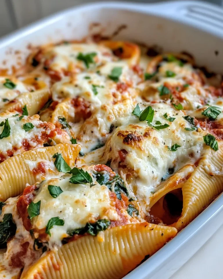 Delicious Pumpkin Spinach Stuffed Shells recipe photo