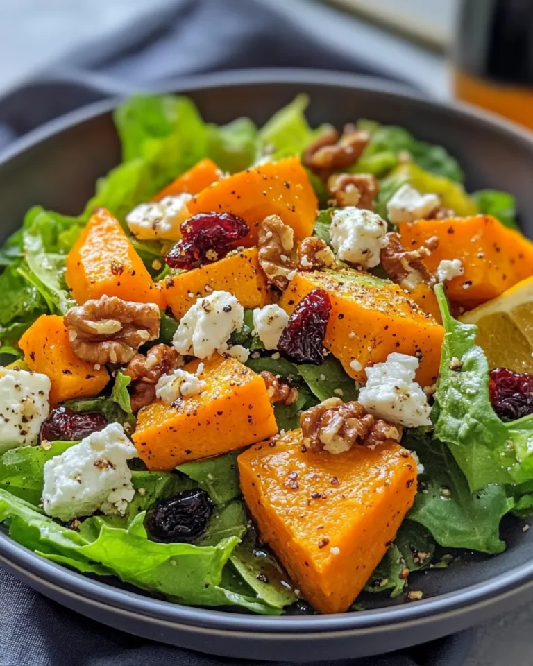 Homemade Roasted Pumpkin & Feta Salad photo