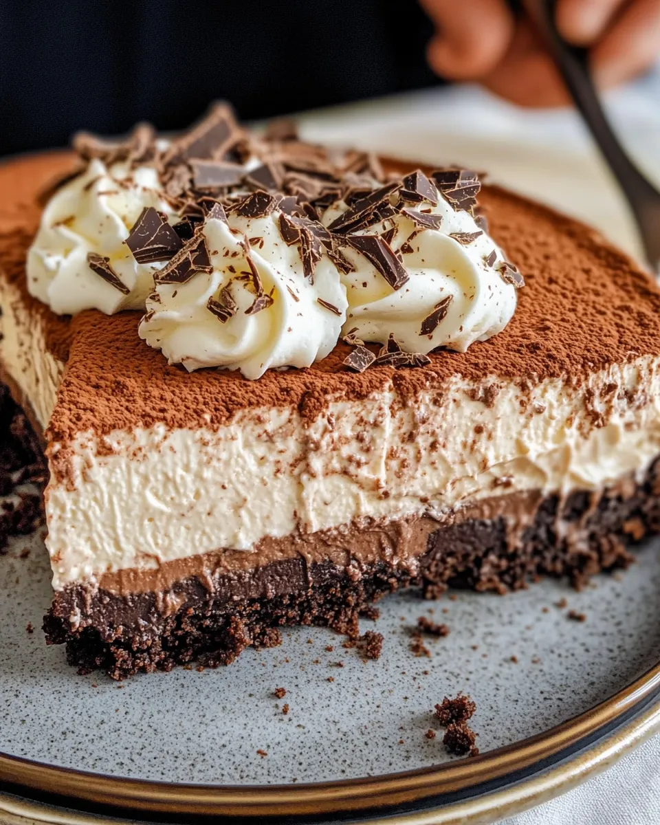 Easy Spiced Hot Chocolate Cheesecake recipe photo