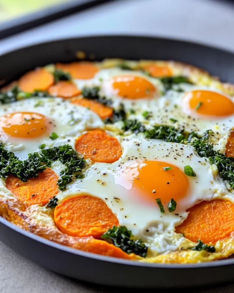 Homemade Sweet Potato Kale Frittata recipe photo
