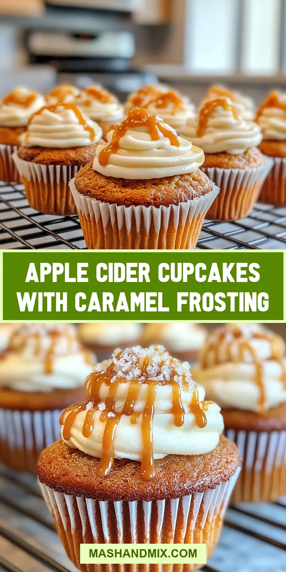 How To Make Perfect Apple Cider Cupcakes With Caramel Frosting