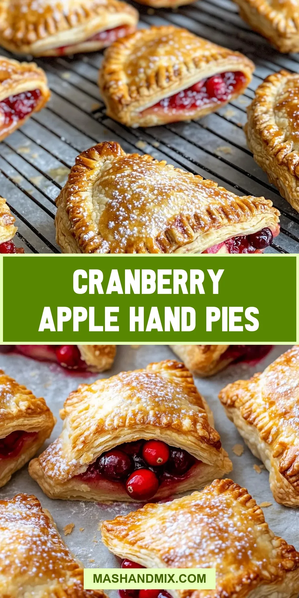 Cranberry Apple Hand Pies Recipe