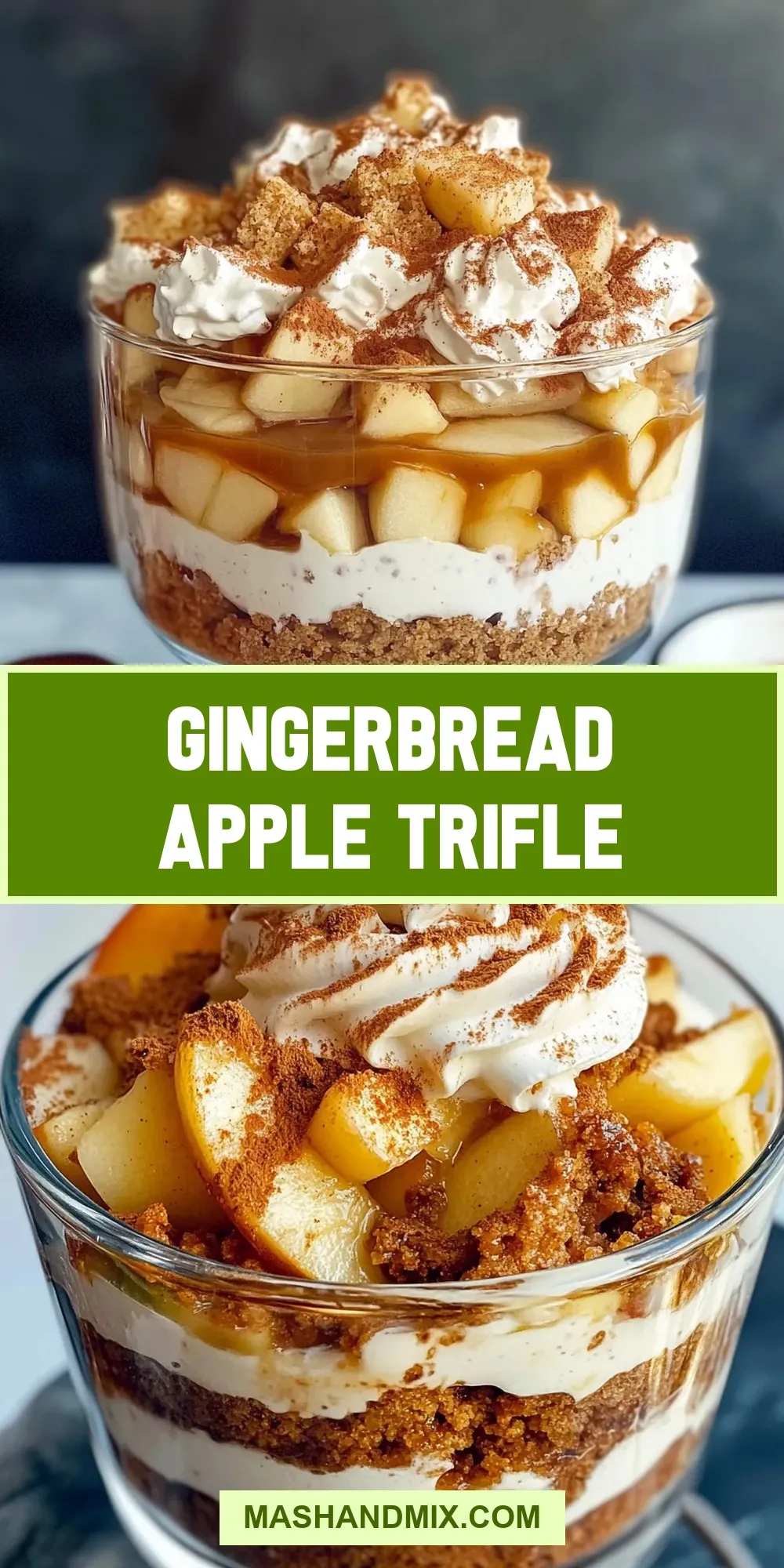 Easy Gingerbread Apple Trifle Recipe