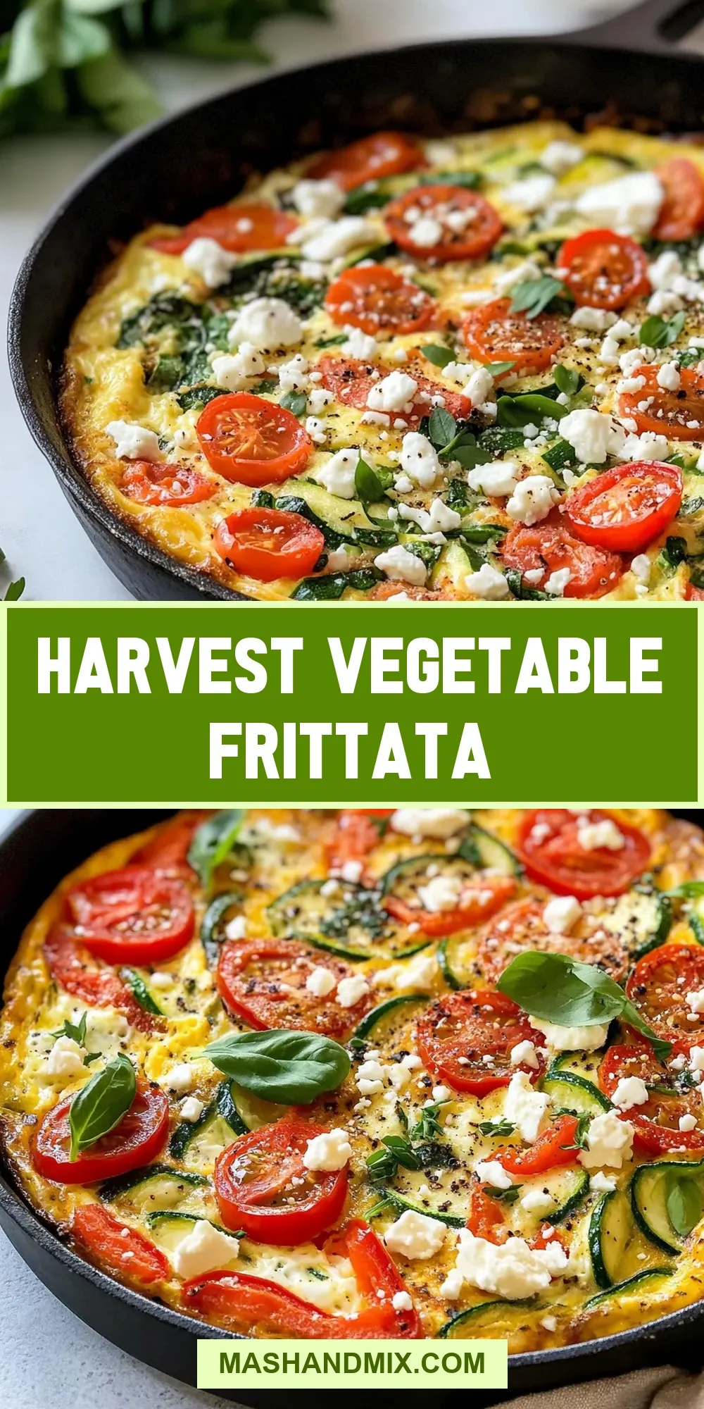 How To Make Simple Harvest Vegetable Frittata