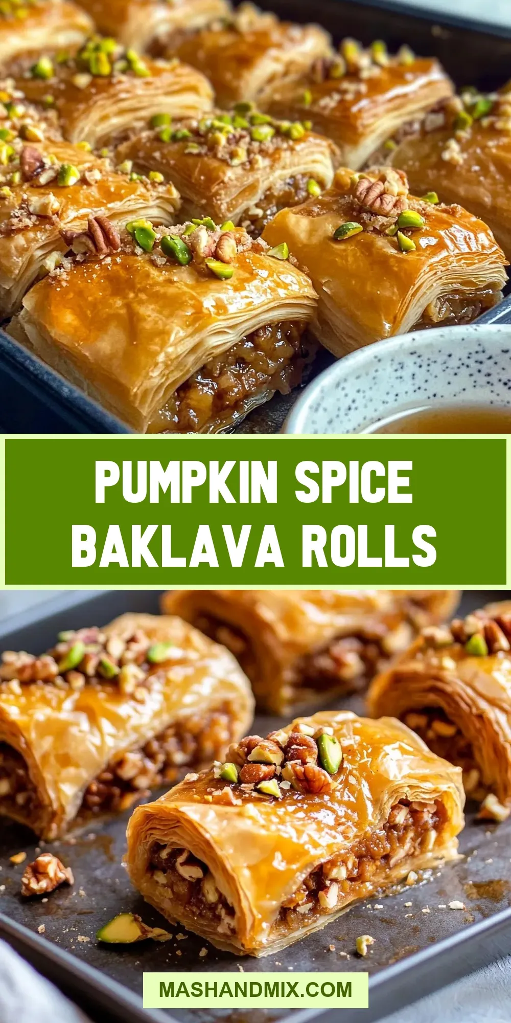 How To Make Irresistible Pumpkin Spice Baklava Rolls