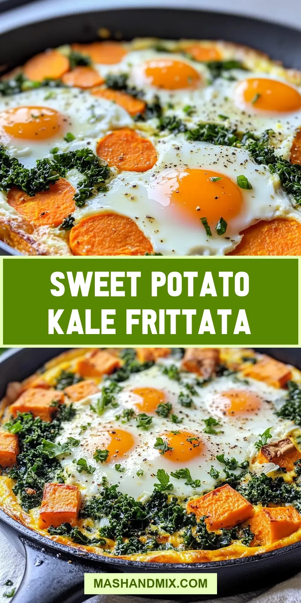 Sweet Potato Kale Frittata (Irresistible & Delicious)