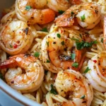 Homemade 15-Minute Garlic Butter Shrimp Orzo recipe photo