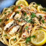 Homemade 15-Minute Lemon Garlic Chicken Pasta recipe photo