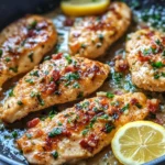 Homemade 20-Minute Chicken Piccata (Lightened-Up) recipe photo