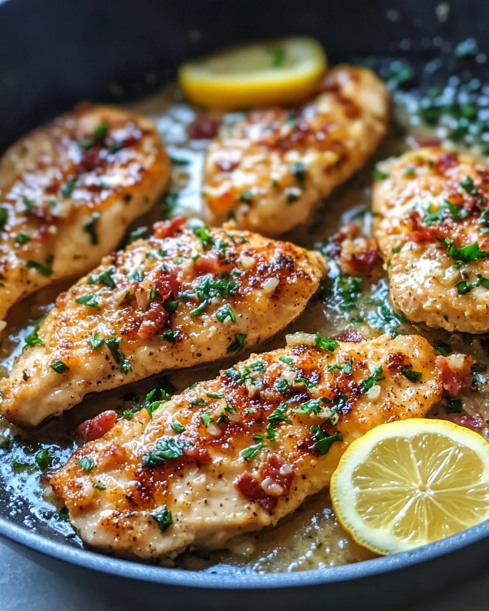 Homemade 20-Minute Chicken Piccata (Lightened-Up) recipe photo