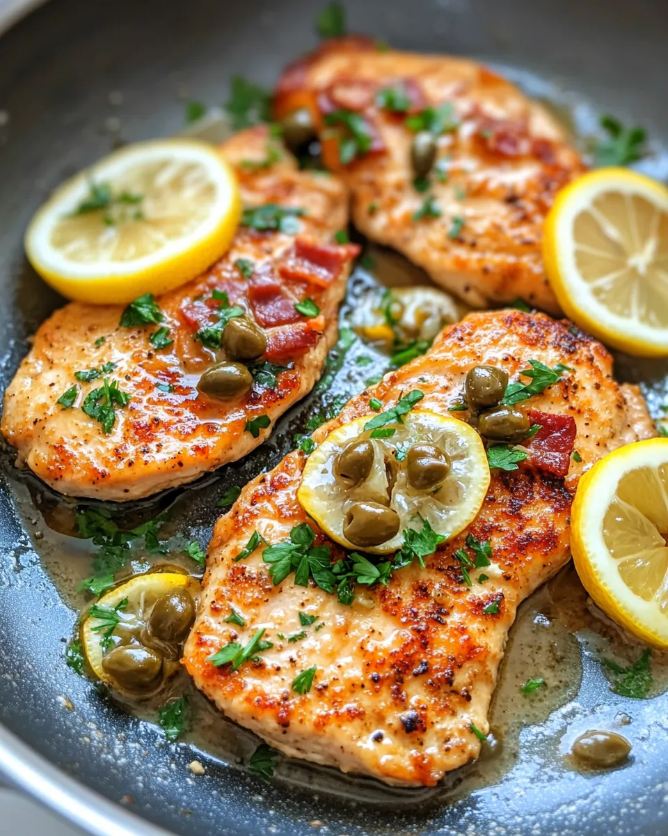 Classic 20-Minute Chicken Piccata (Lightened-Up) dish photo